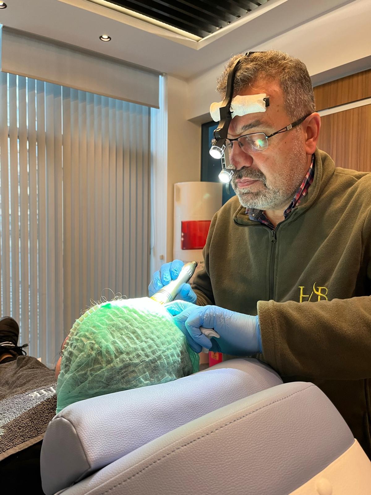 Op.Dr. Halit Baykan estetik cerrahi kliniği iç mekan görünümü